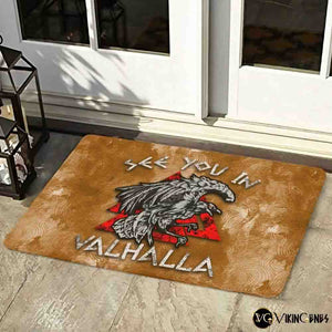 See You In Valhalla Doormat - vikingenes