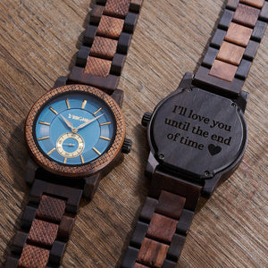 Personalized Brooklyn Wooden Watch