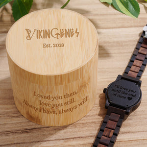 Personalized Brooklyn Wooden Watch