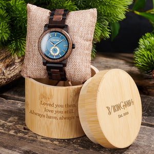 Personalized Brooklyn Wooden Watch