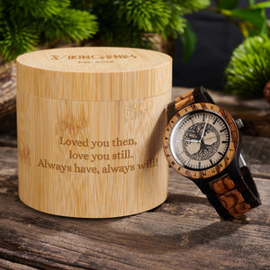 Personalized Tree Of Life Handmade Wooden Watch