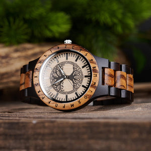 Personalized Tree Of Life Handmade Wooden Watch