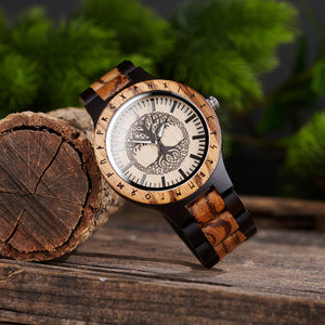 Personalized Tree Of Life Handmade Wooden Watch