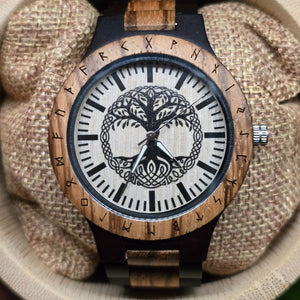 Personalized Wooden Watch Custom Wooden Watches Vikingenes