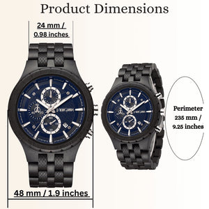 Handcrafted Phoenix Personalized Wooden Watch