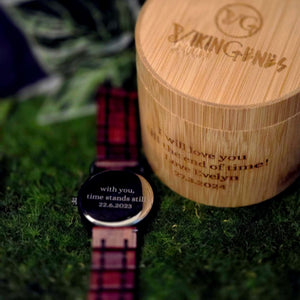 Handcrafted Texas Personalized Wooden Watch