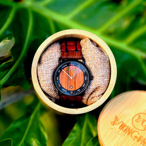 Handcrafted Texas Personalized Wooden Watch