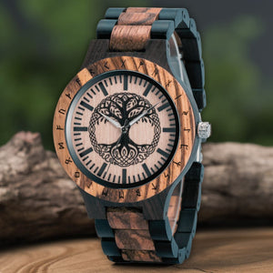 Personalized Tree Of Life Handmade Wooden Watch