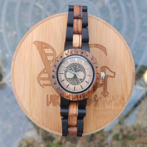 Personalized Women Tree Of Life Handmade Wooden Watch