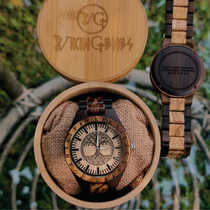 Personalized Tree Of Life Handmade Wooden Watch