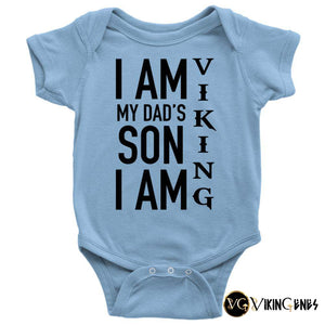 My Dad's Son - Baby Bodysuit - vikingenes