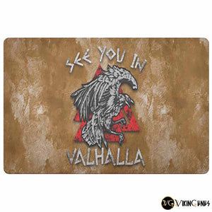 See You In Valhalla Doormat - vikingenes
