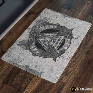 Infinity Custom Mats™ All-Weather Personalized Door Mat - STYLE: Flora 