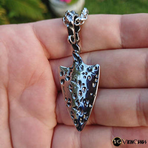 Odin's Spear Gungnir Stainless Steel Necklace - vikingenes