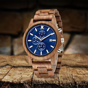 London - Handmade Wooden Watch - vikingenes