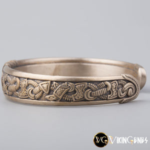 Jelling Style Bronze Arm Ring - vikingenes