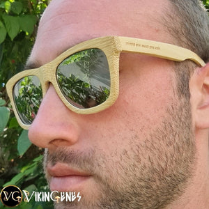 Handmade Wooden Sunglasses - vikingenes
