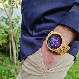 Personalized Milano - Handmade Wooden Watch - vikingenes