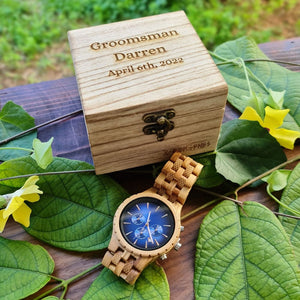 Personalized Milano - Handmade Wooden Watch - vikingenes
