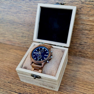 London - Handmade Wooden Watch - vikingenes